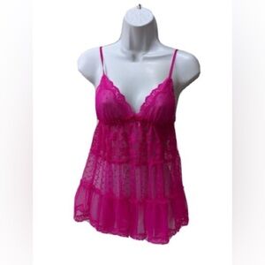 Victoria’s Secret pink lace nightie M